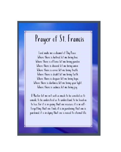 Tags – Prayer of St. Francis