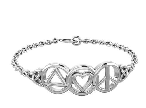 Recovery Sterling Silver bracelet 