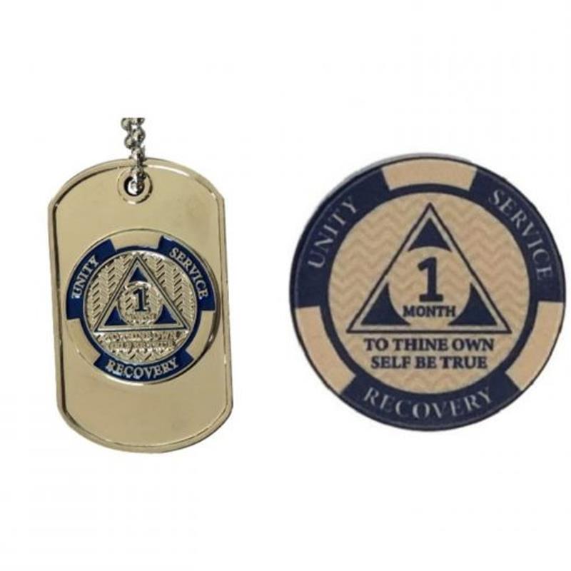 AA Monthly Dog Tag 